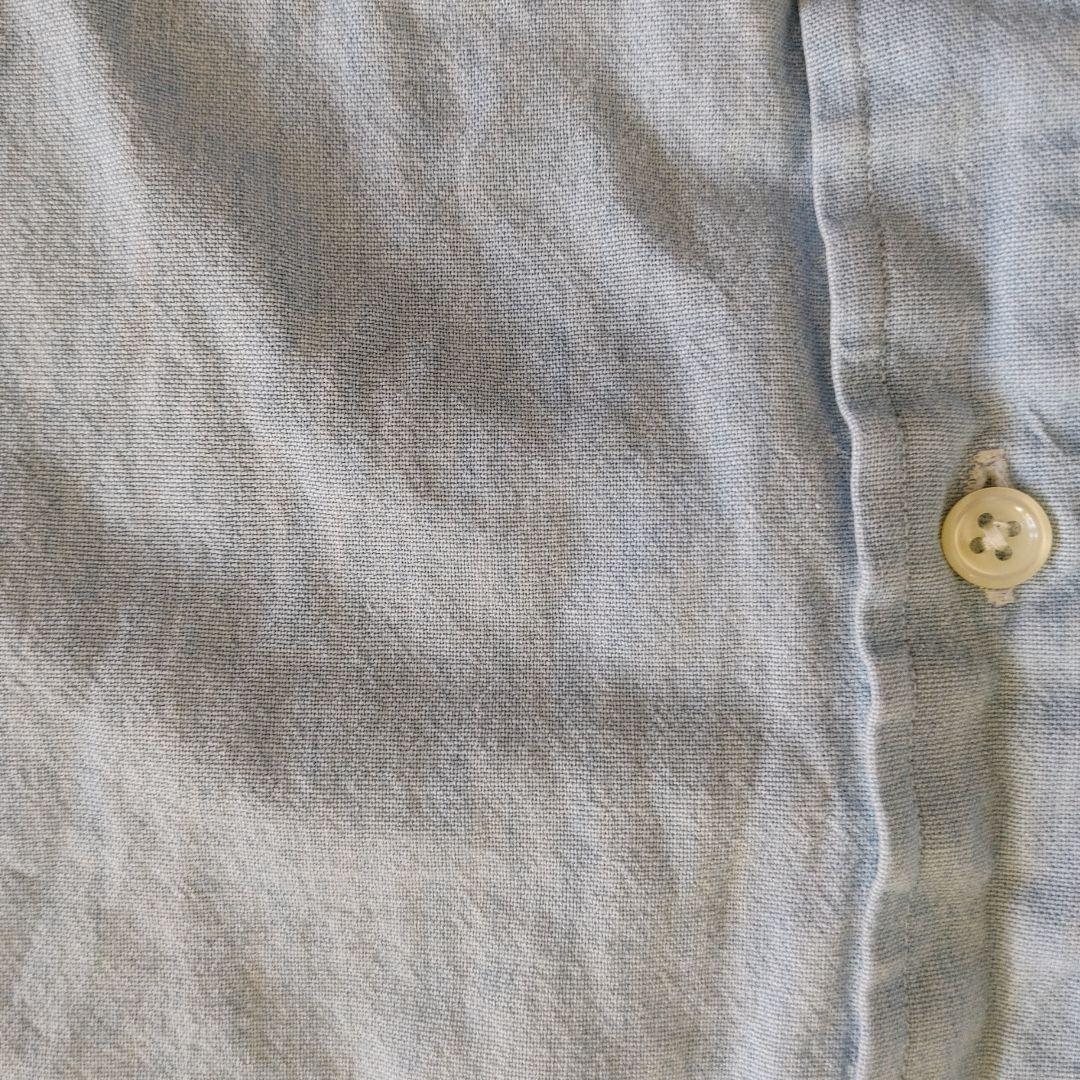 polo ralphlauren chambray shirts L ポロラルフローレン シャンブレーシャツ デニムシャツ L