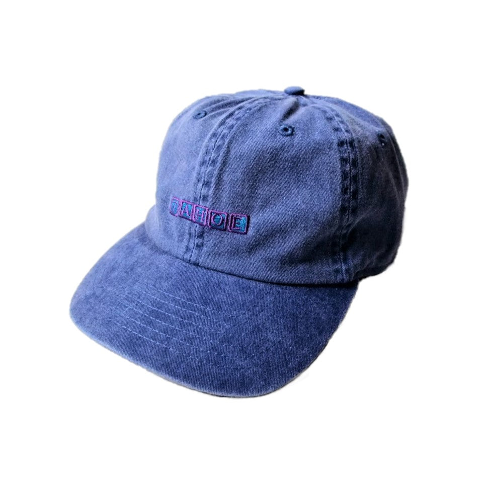 TAHOE Garment dye LOGO CAP Blue