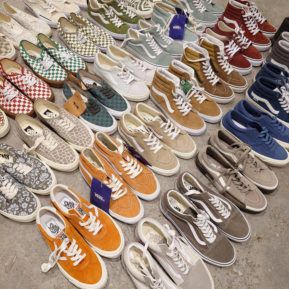 VANS フェア‼　バンズ日本企画とUS企画の違いとは
