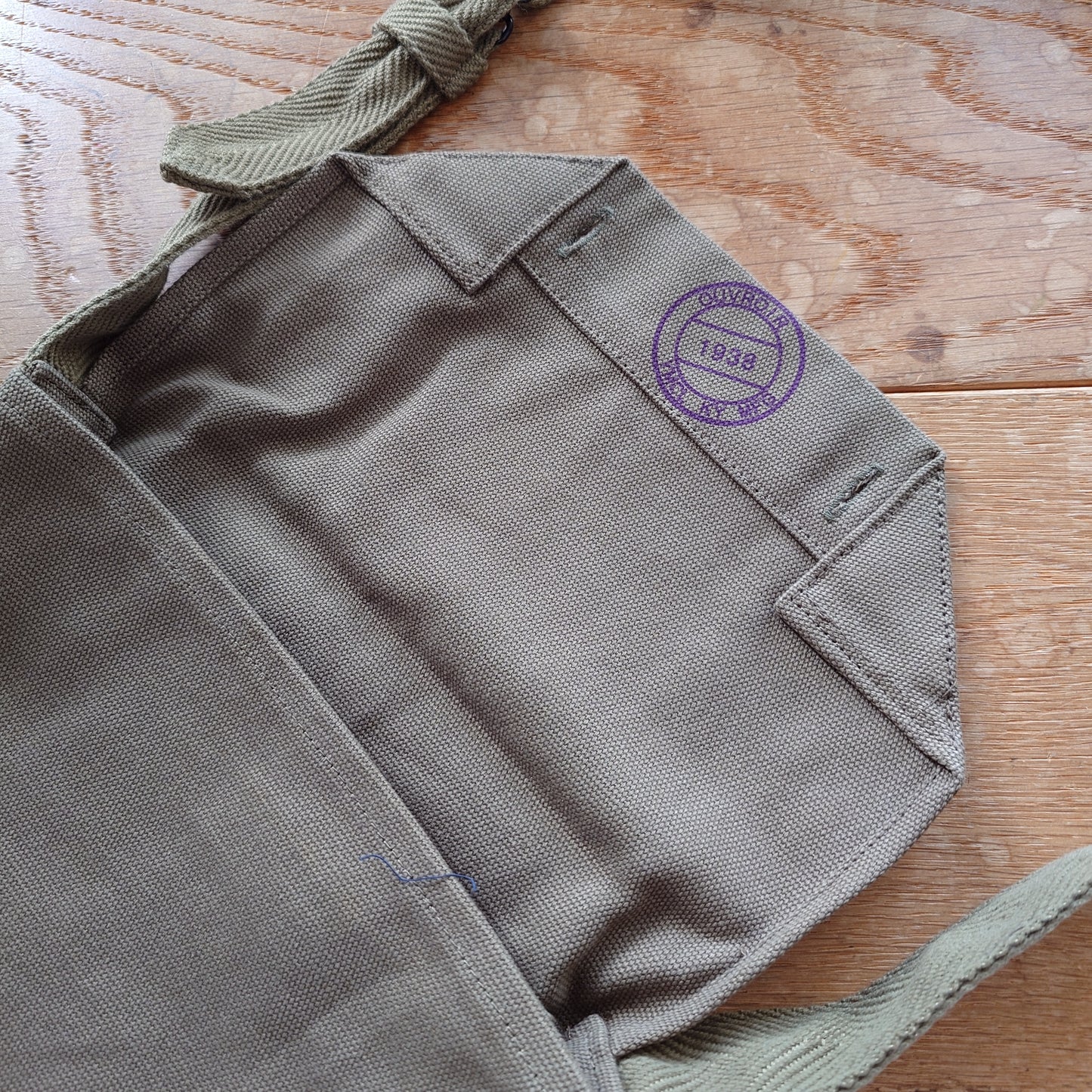 M38 French Breadbag Hand Drawing