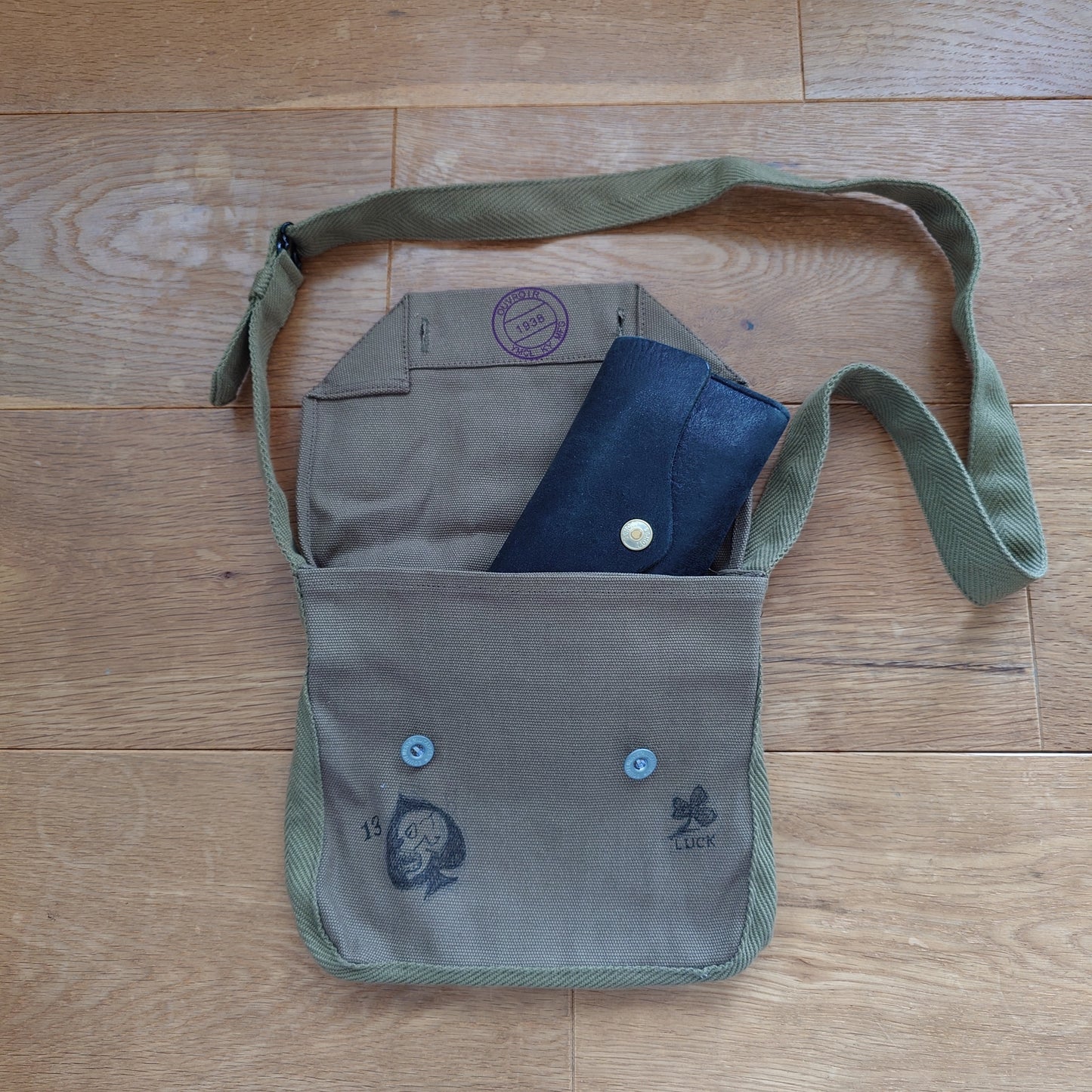 M38 French Breadbag Hand Drawing