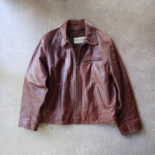 wilsons tracker leather jacket M USA