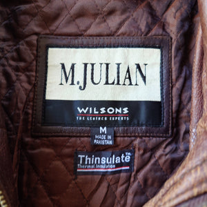 wilsons tracker leather jacket M USA