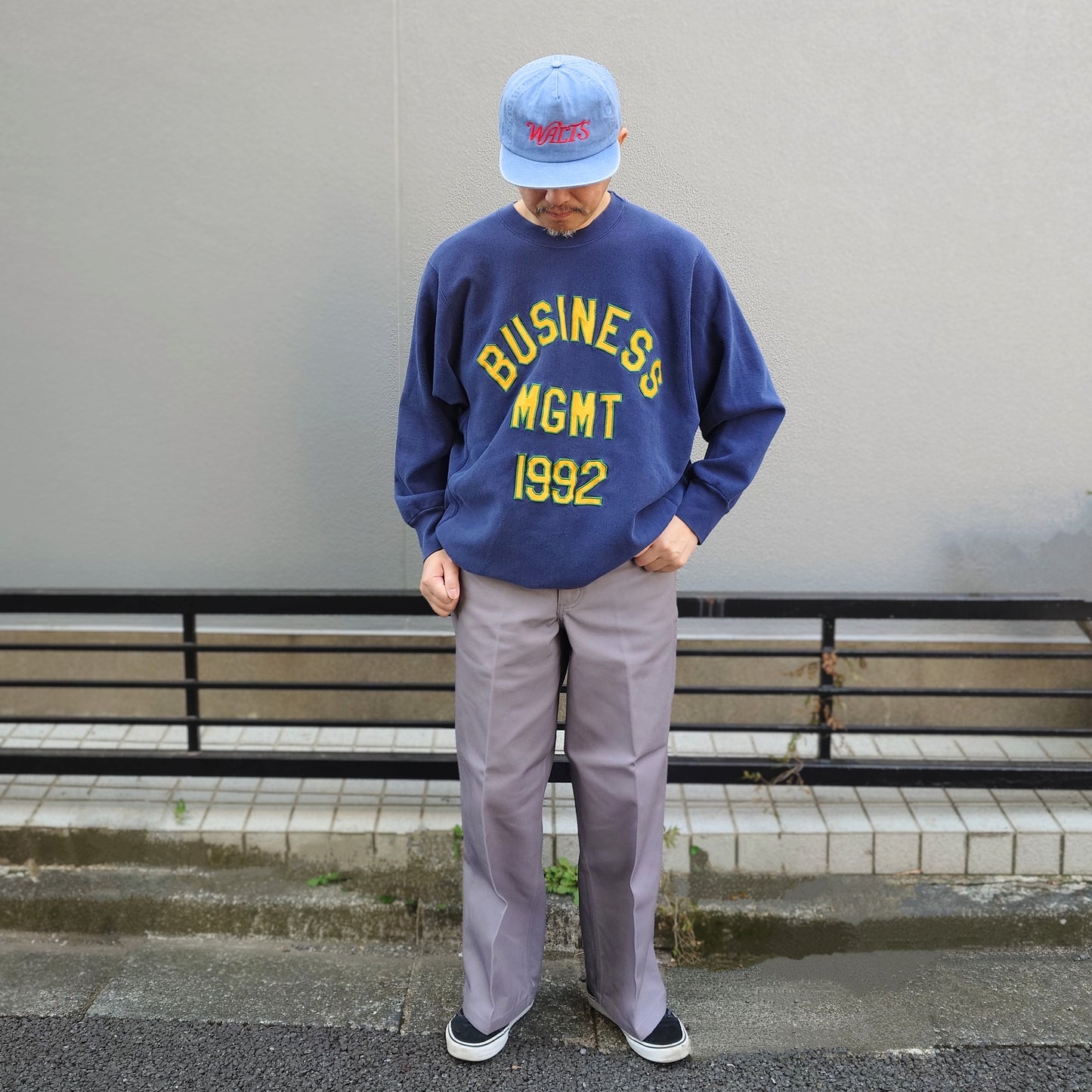 BENDAVIS GOLLILA CUT PANTS LT.GREY US企画