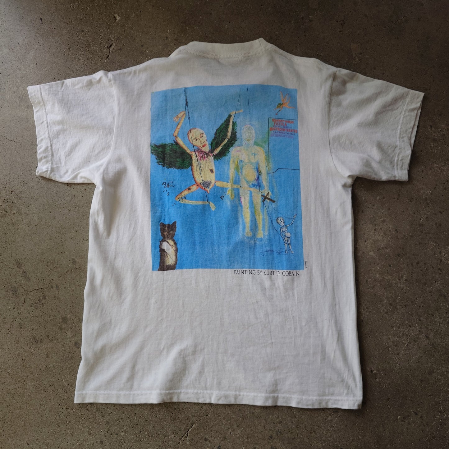 90s original NIRVAN KURT COBAIN 追悼Tee ACME M　1995年