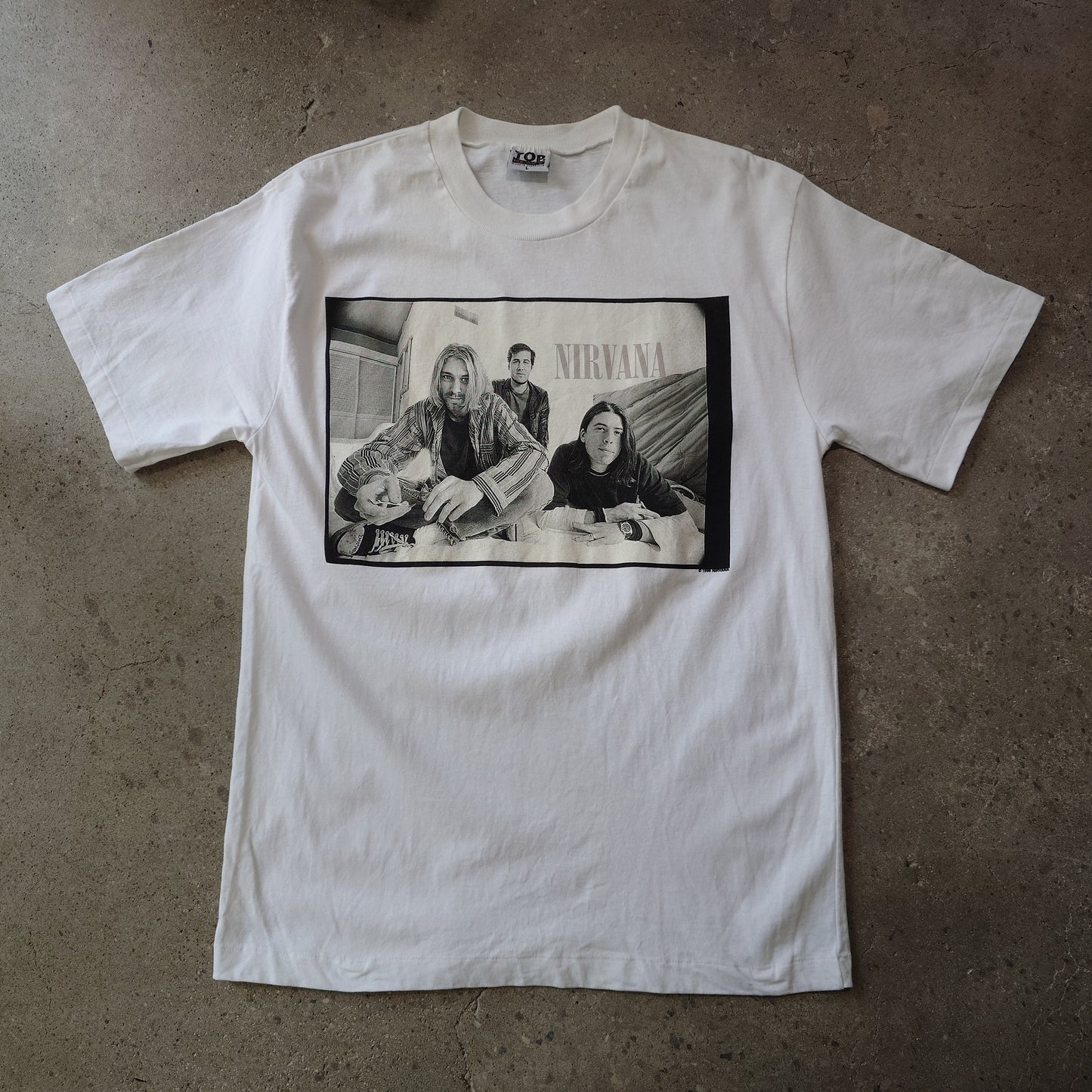 NIRVANA 90s ORIGINAL print tee L 1996年
