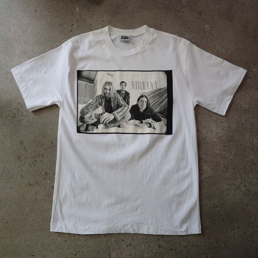 NIRVANA 90s ORIGINAL print tee L 1996年