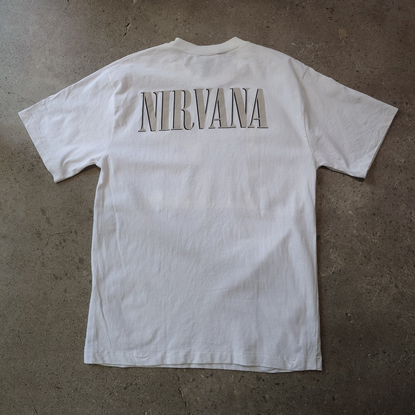 NIRVANA 90s ORIGINAL print tee L 1996年