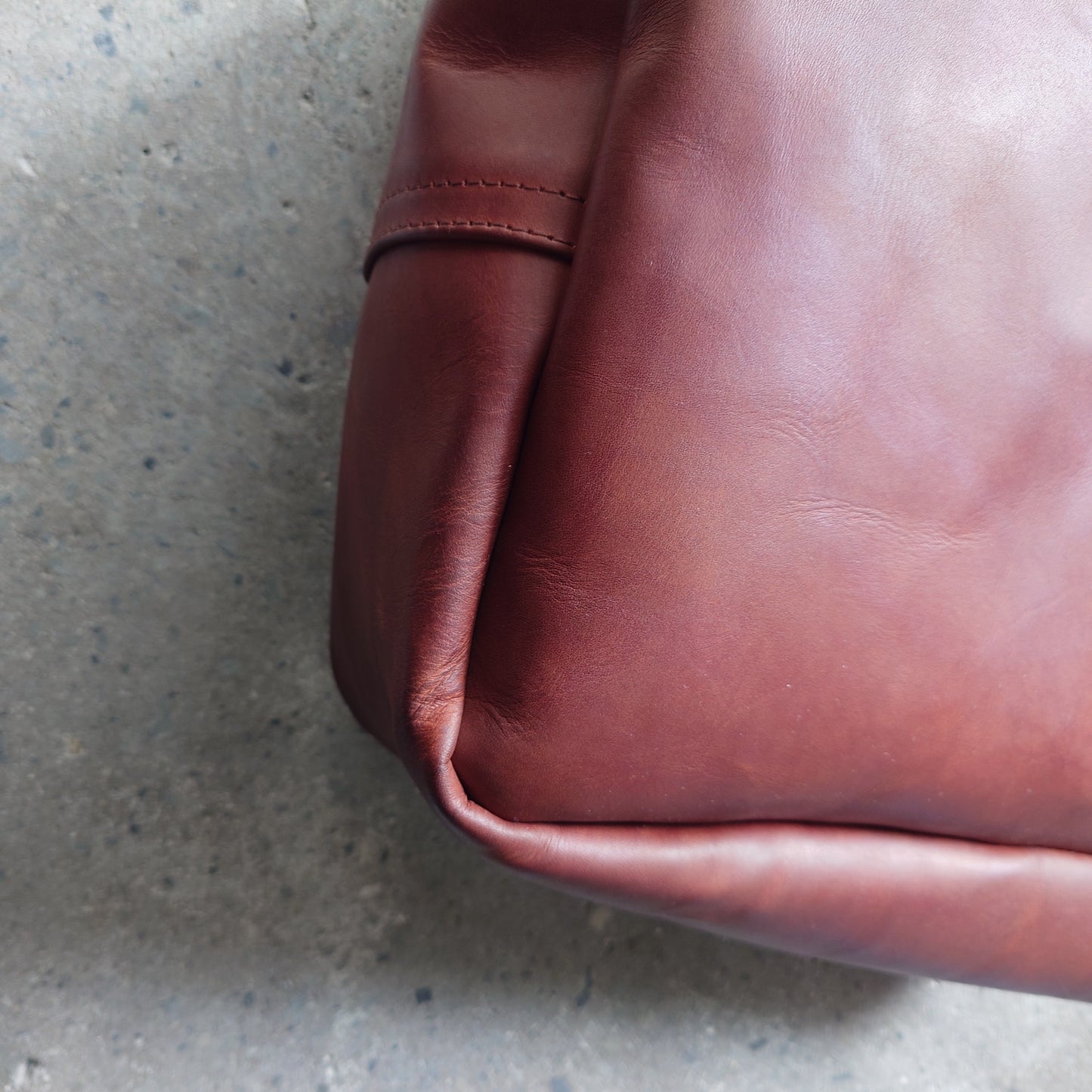 VASCO LEATHER OLD TOTE BAG-LARGE ヴァスコ　レザートートバッグ