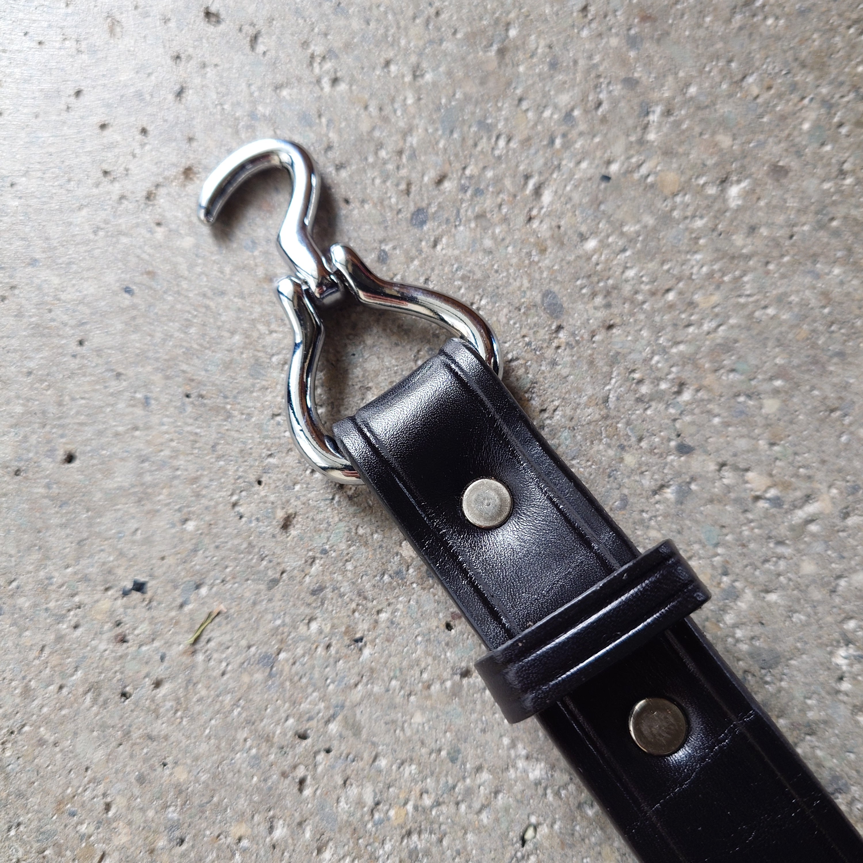 TORY LEATHER FOOK BELT 2670 Made in USA トリーレザーベルト フック