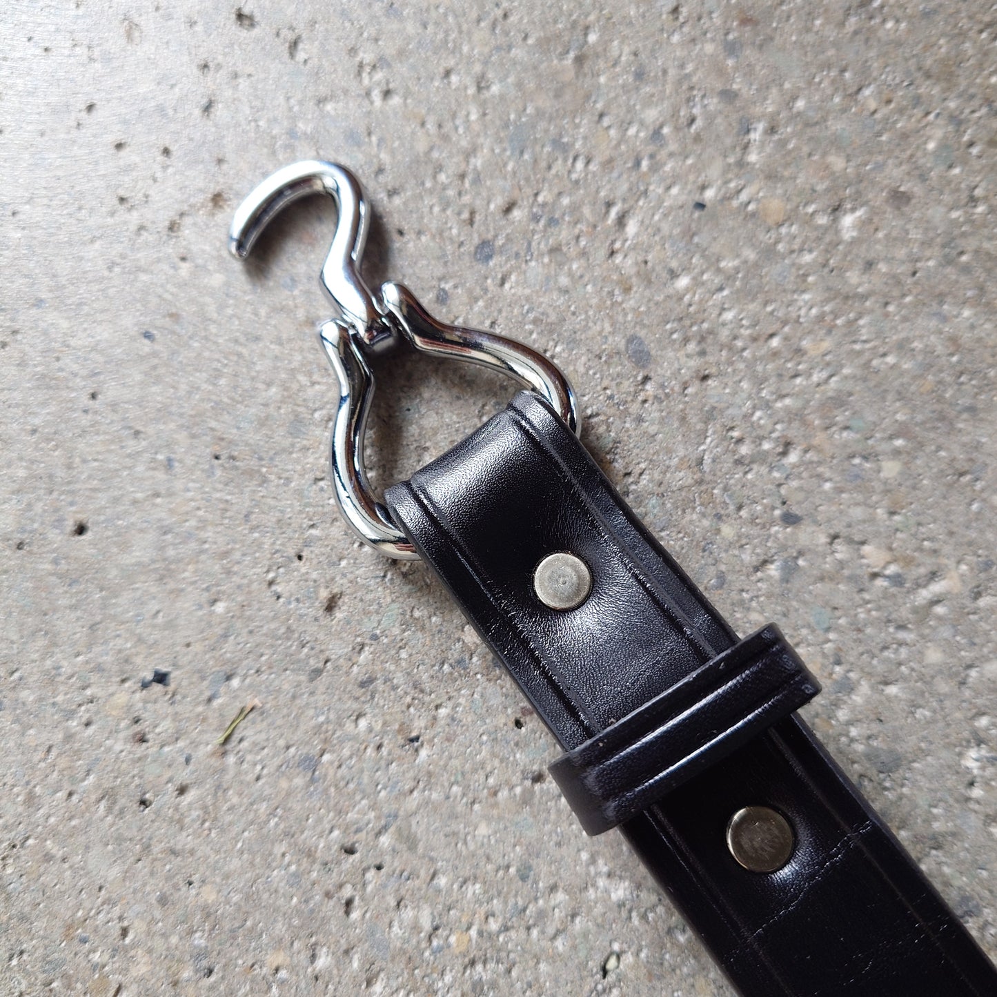 TORY LEATHER FOOK BELT 2670 Made in USA  トリーレザーベルト　フックベルト