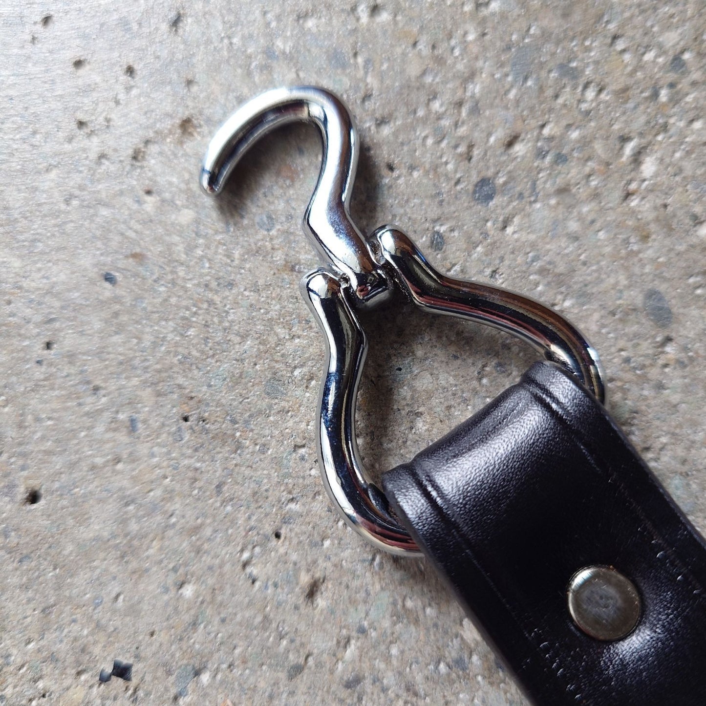 TORY LEATHER FOOK BELT 2670 Made in USA  トリーレザーベルト　フックベルト