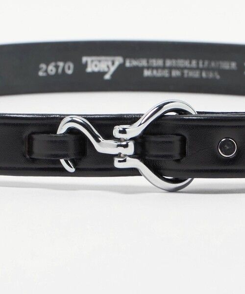 TORY LEATHER FOOK BELT 2670 Made in USA  トリーレザーベルト　フックベルト