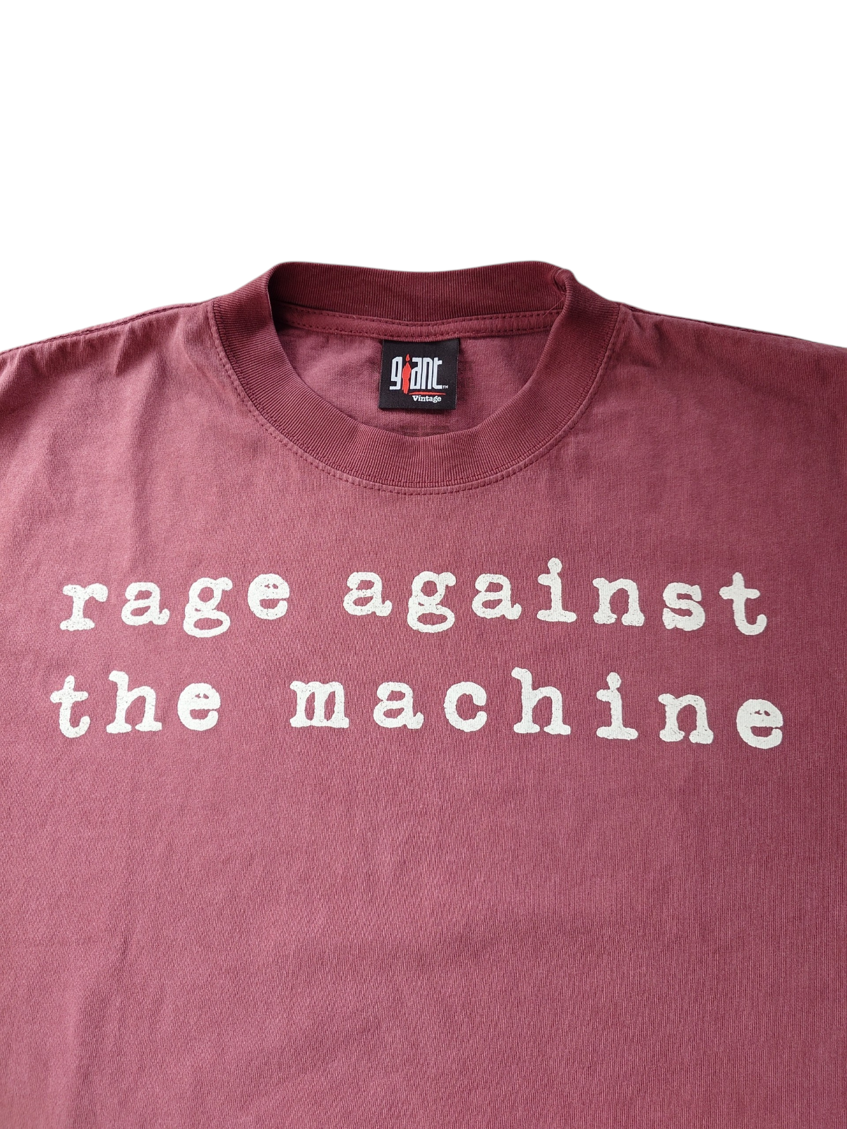 RAGE AGAINT THE MACHINE オフィシャルLOGO 　Teeシャツ　GIANT vintage