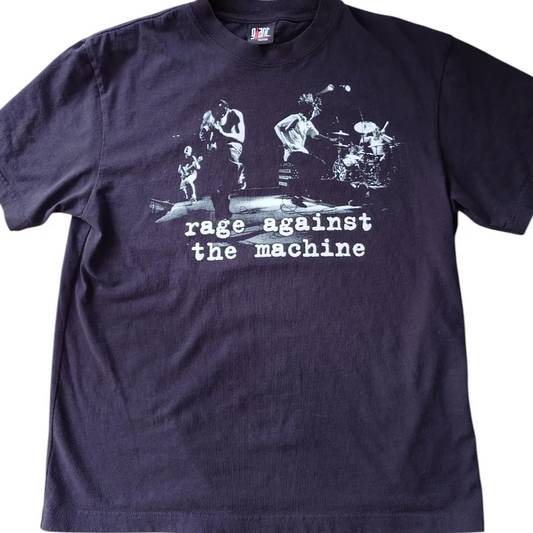 RAGE AGAINT THE MACHINE オフィシャル　Teeシャツ LIVE PHOTO　GIANT vintage