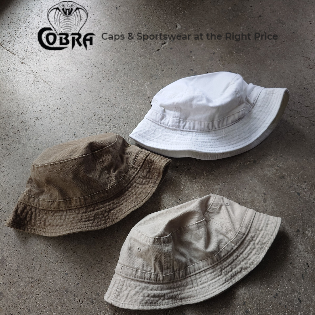COBRA HAT USA bucket hat
