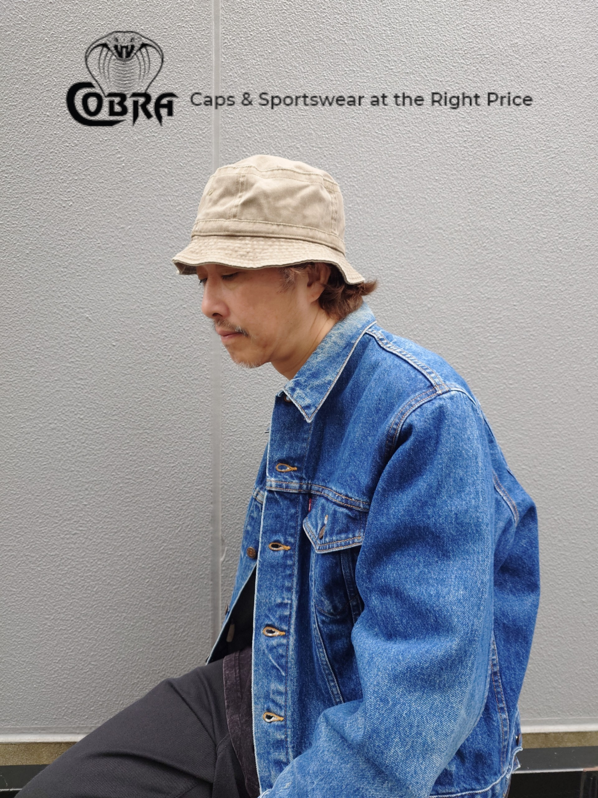 COBRA HAT USA bucket hat
