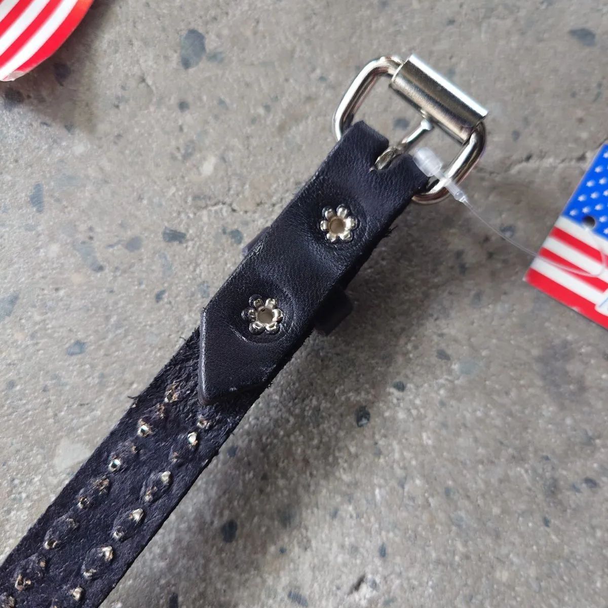 Brackney Leather 2ROW STUDS BELT Made in USA