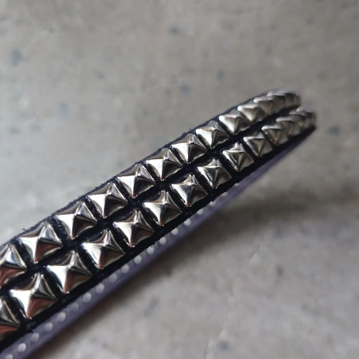 Brackney Leather 2ROW STUDS BELT Made in USA
