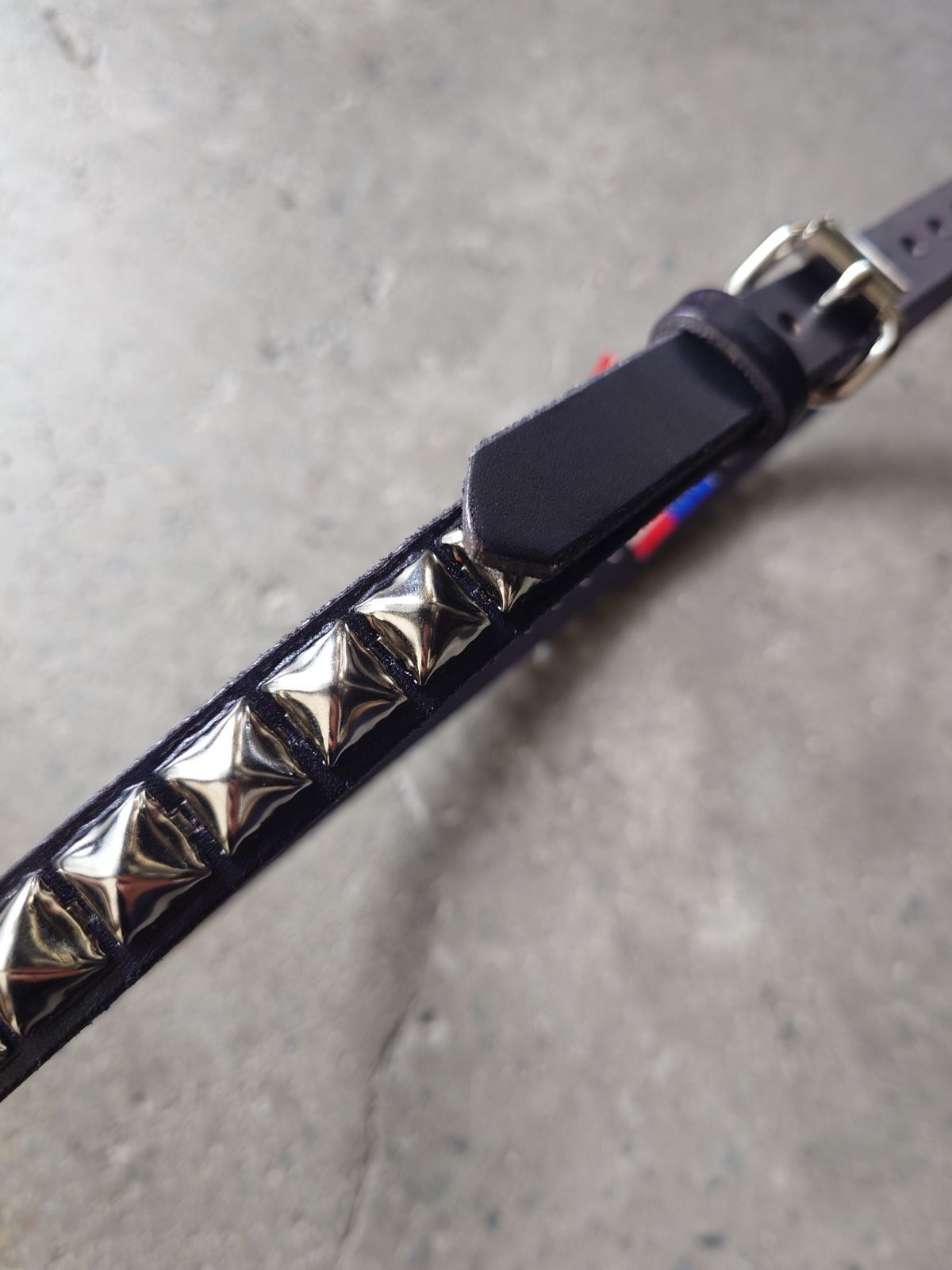 Brackney Leather 1ROW STUDS BELT Made in USA