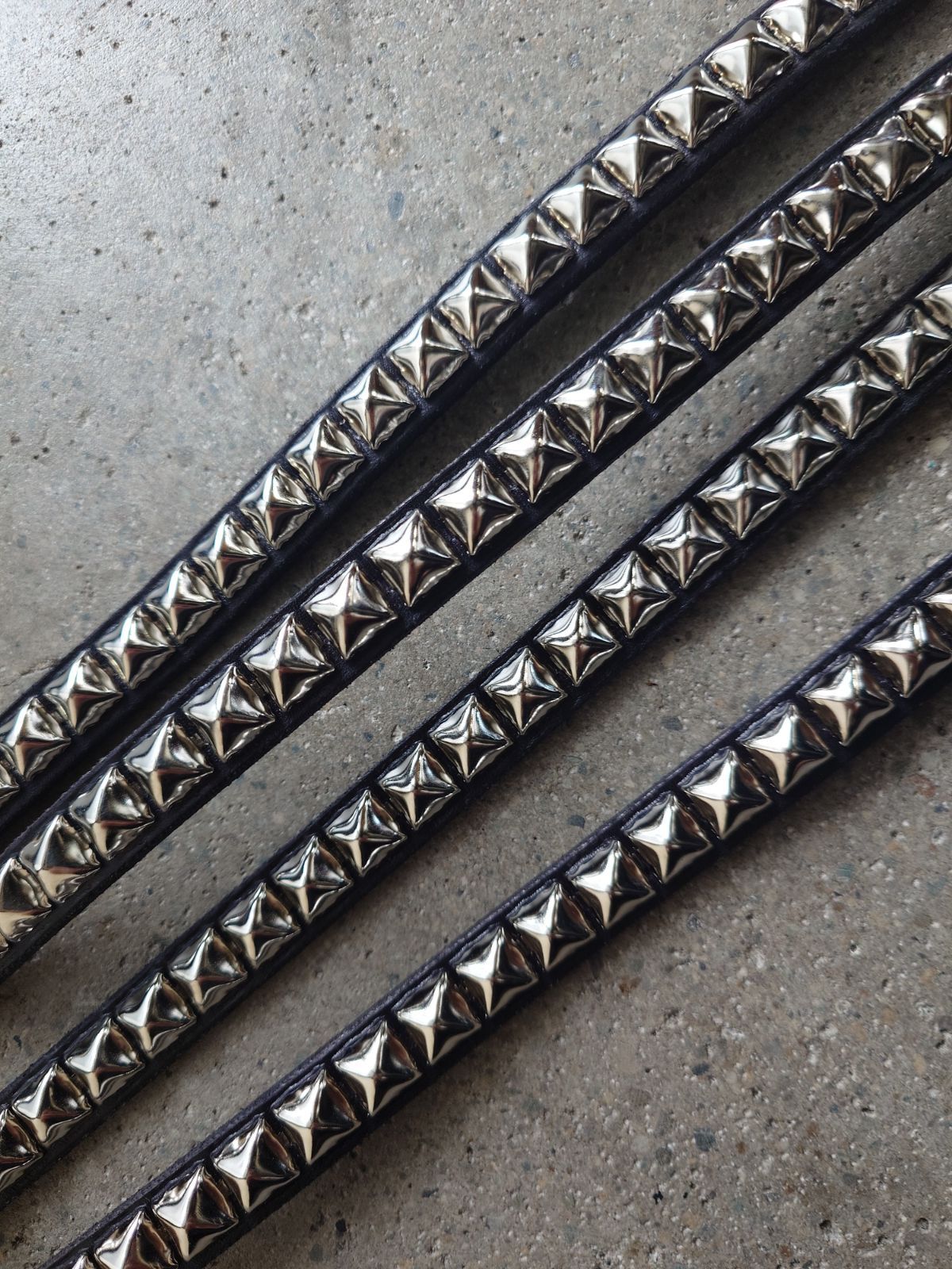 Brackney Leather 1ROW STUDS BELT Made in USA