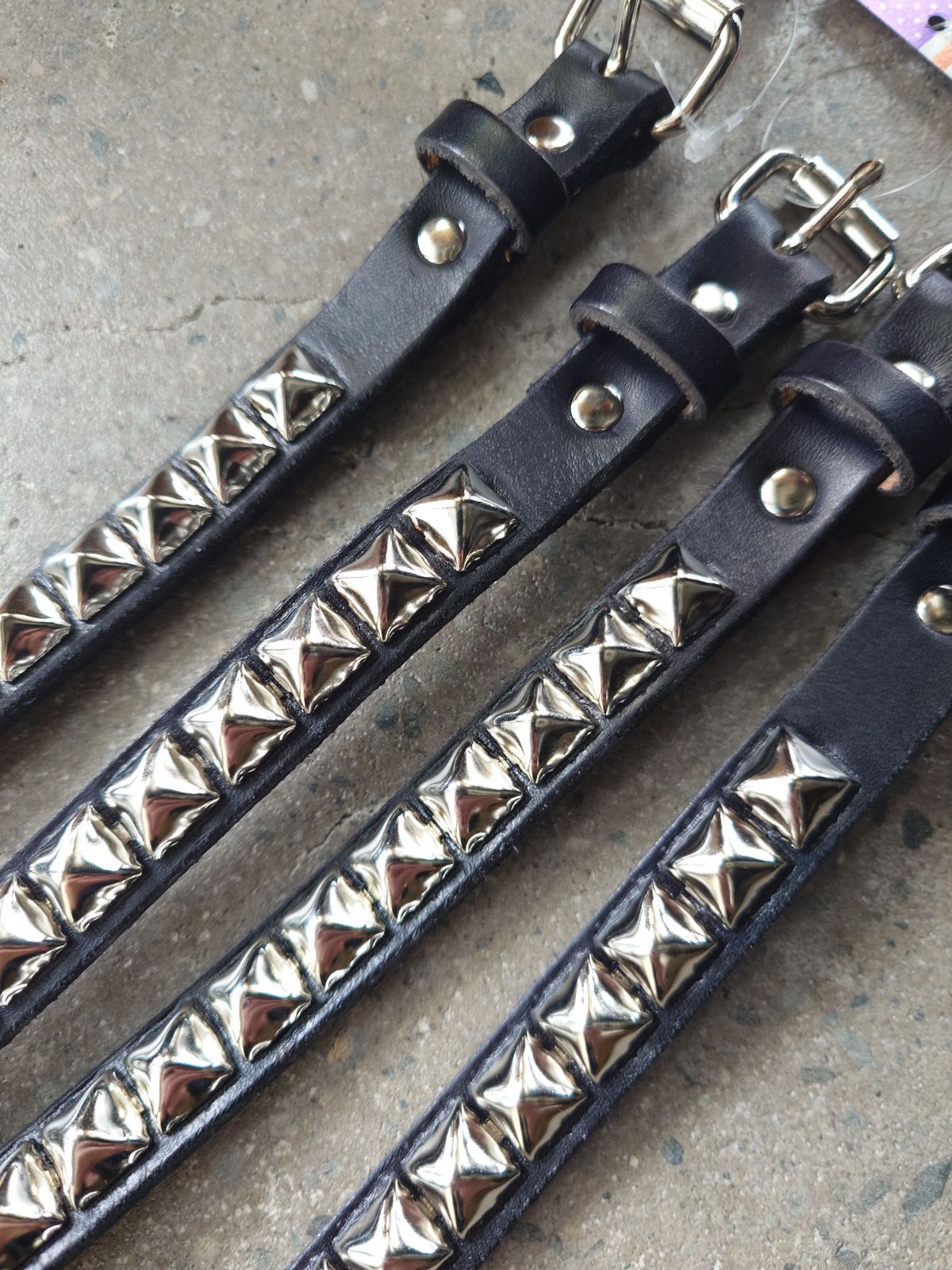 Brackney Leather 1ROW STUDS BELT Made in USA