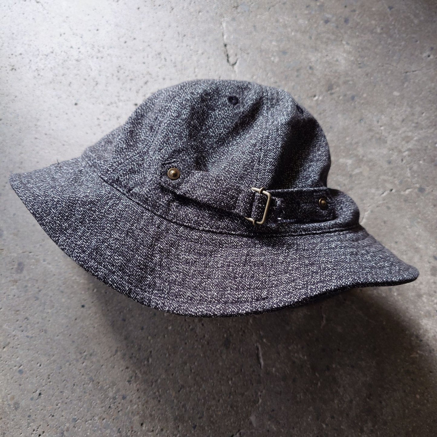 HIGHER black chambray bucket hat Made in JAPAN