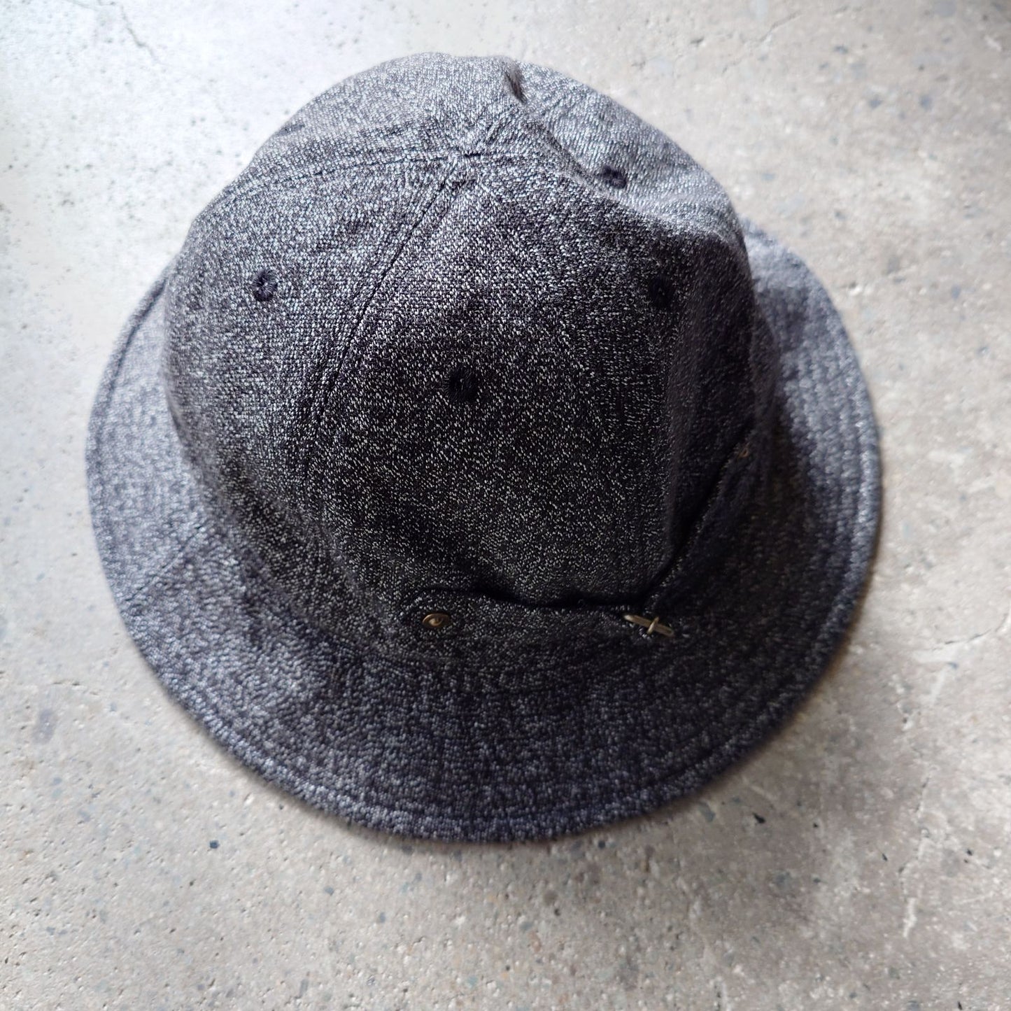 HIGHER black chambray bucket hat Made in JAPAN