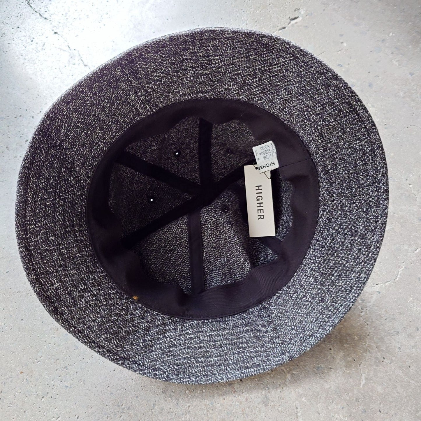 HIGHER black chambray bucket hat Made in JAPAN