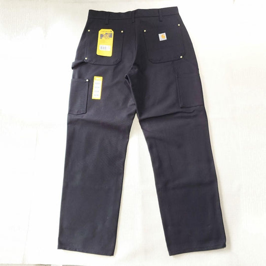 デッドストック　アメリカ製 CARHARTT DOUBLE KNEE WORK PANTS カーハートダブルニーワークパンツ　アメリカ製　デッドストック　デトロイト　ブラック