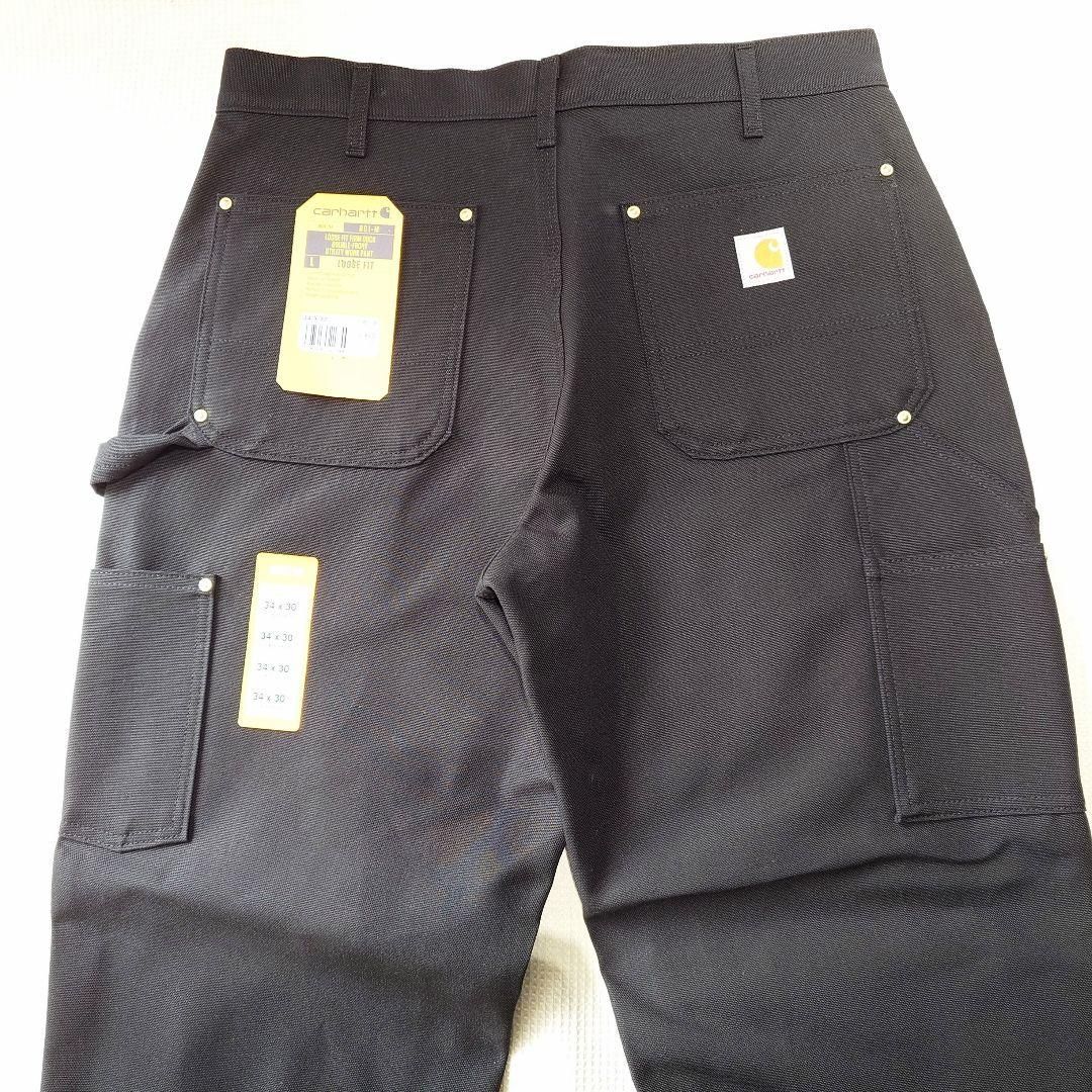 デッドストック　アメリカ製 CARHARTT DOUBLE KNEE WORK PANTS カーハートダブルニーワークパンツ　アメリカ製　デッドストック　デトロイト　ブラック