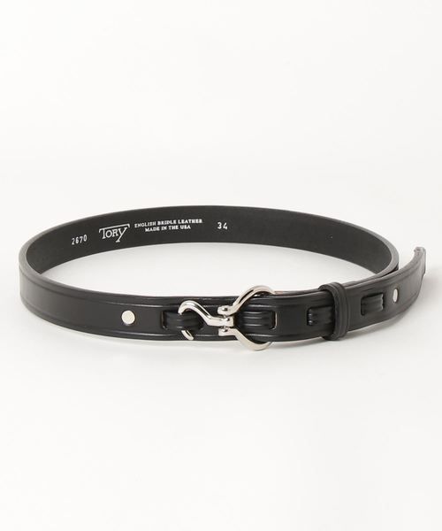 TORY LEATHER BELT トリ―レザーベルト 　HOOF PICK BELT
