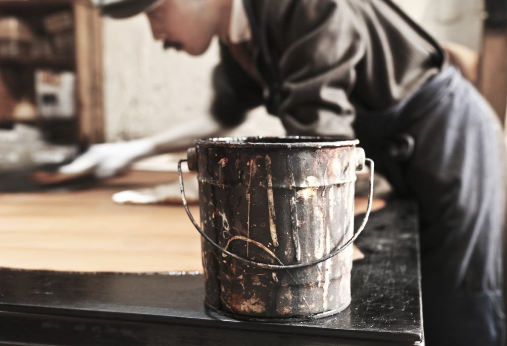 VASCO LEATHER OLD TOTE BAG-LARGE ヴァスコ　レザートートバッグ