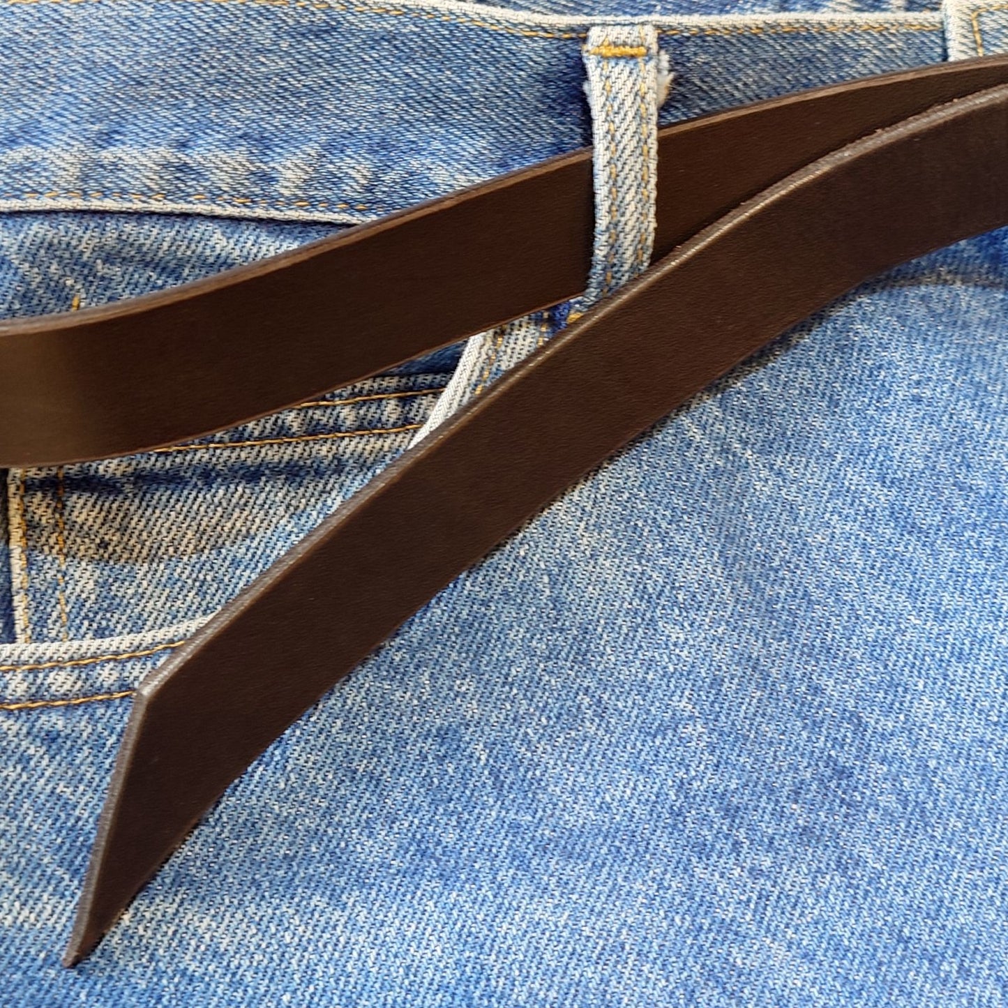 VASCO "LEATHER RING BELT - NARROW"　VS-601　日本製　リングベルト　本革ベルト