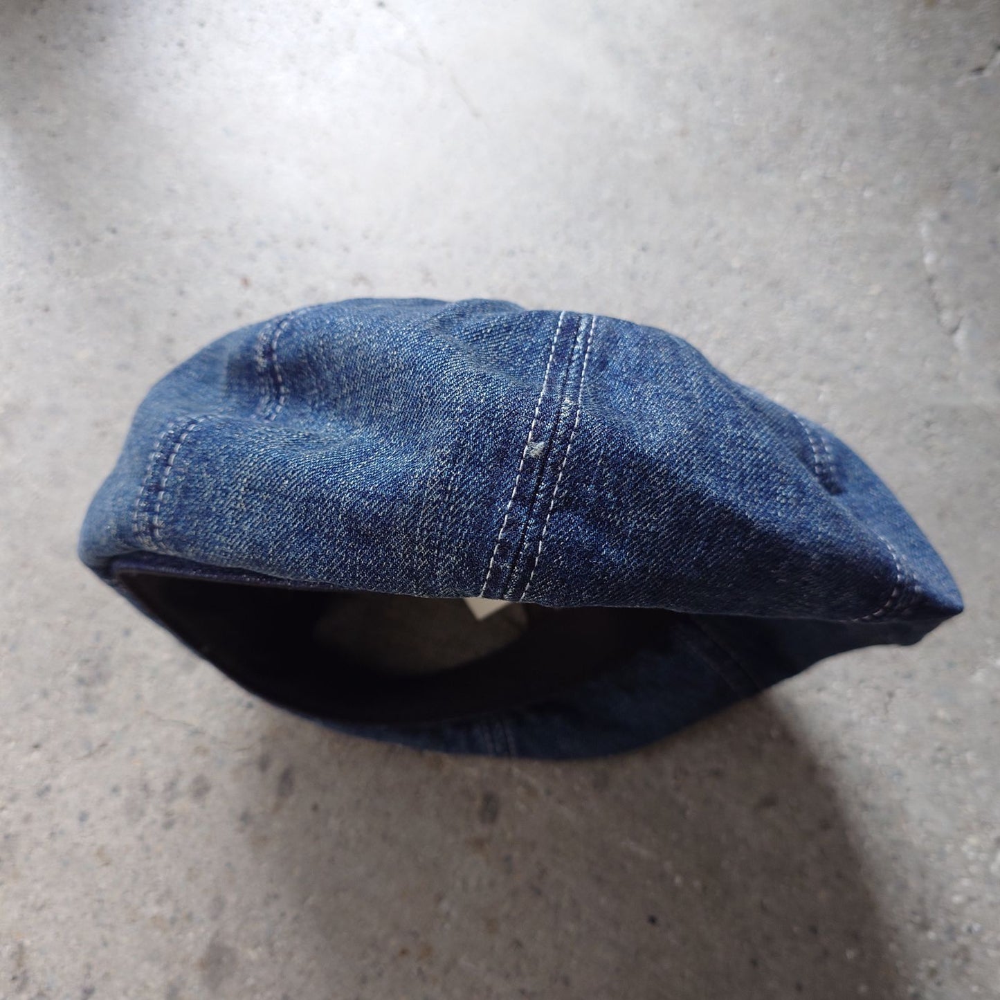 HIGHER DENIM WIDE BERET デニムワイドベレー ビンテージウォッシュ　日本製