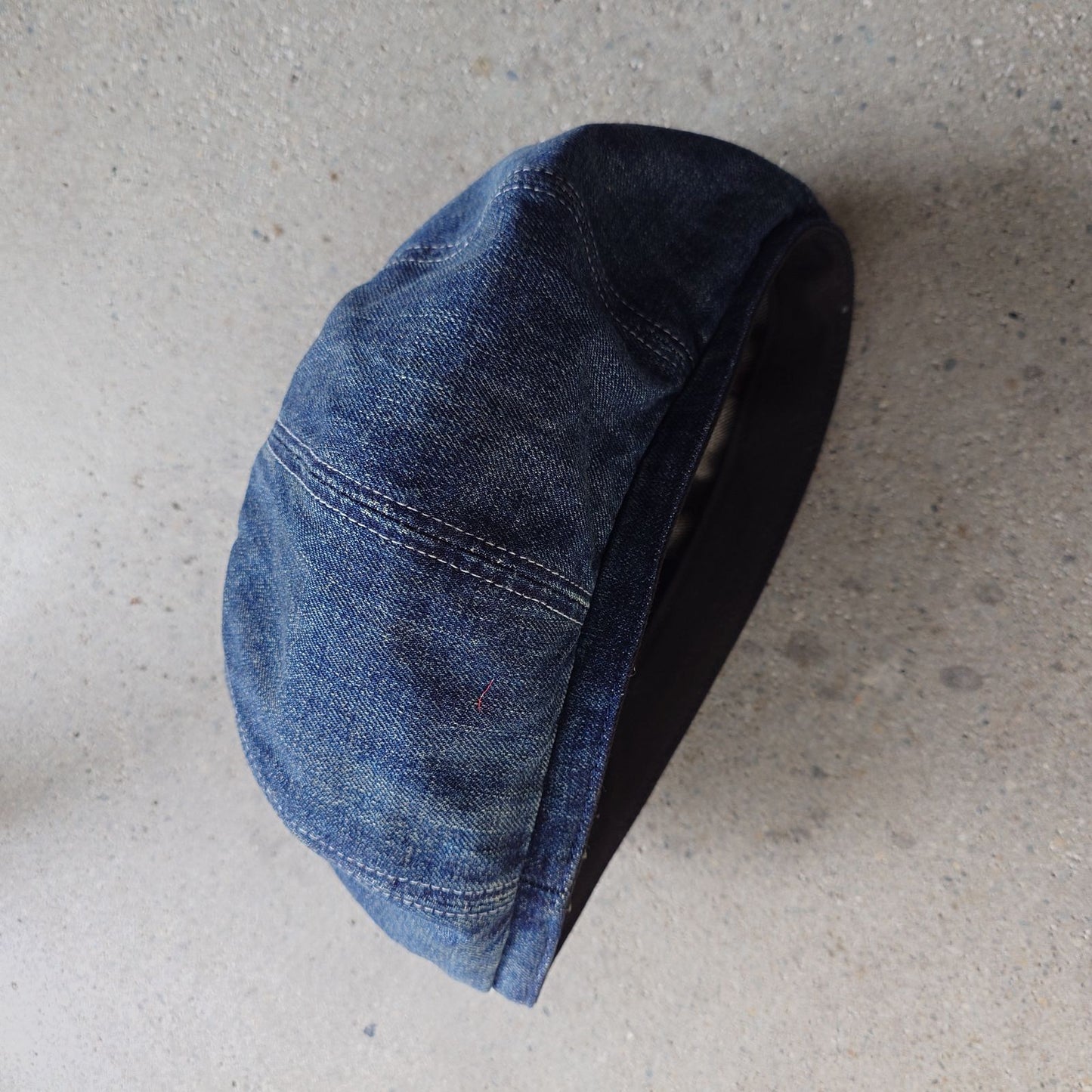 HIGHER DENIM WIDE BERET デニムワイドベレー ビンテージウォッシュ　日本製