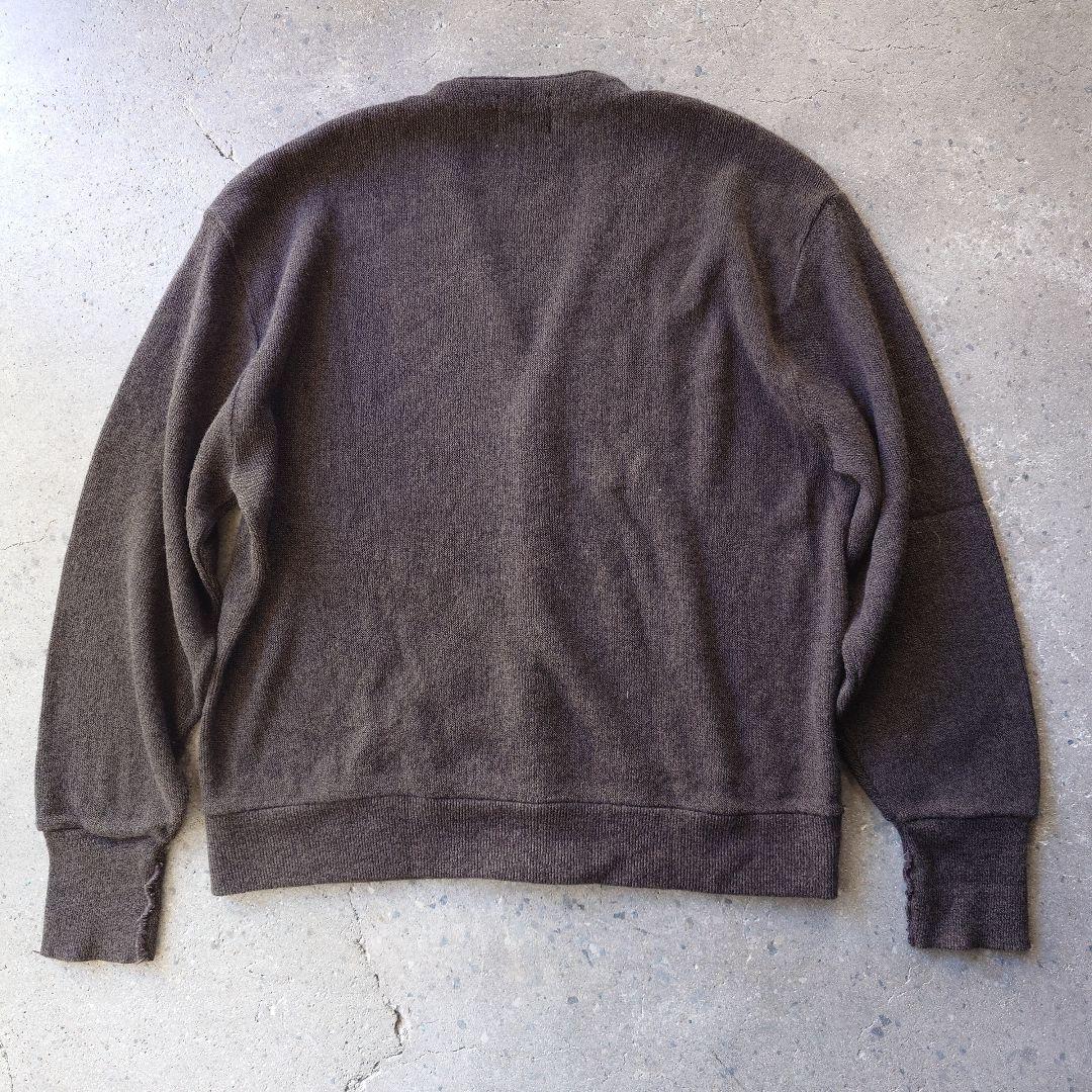 CARMEL acrylic wool cardigan XL made in USA