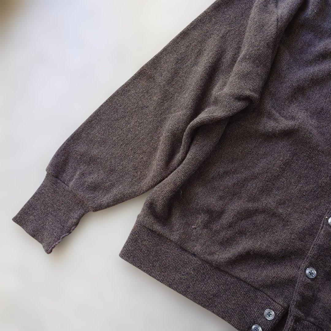 CARMEL acrylic wool cardigan XL made in USA