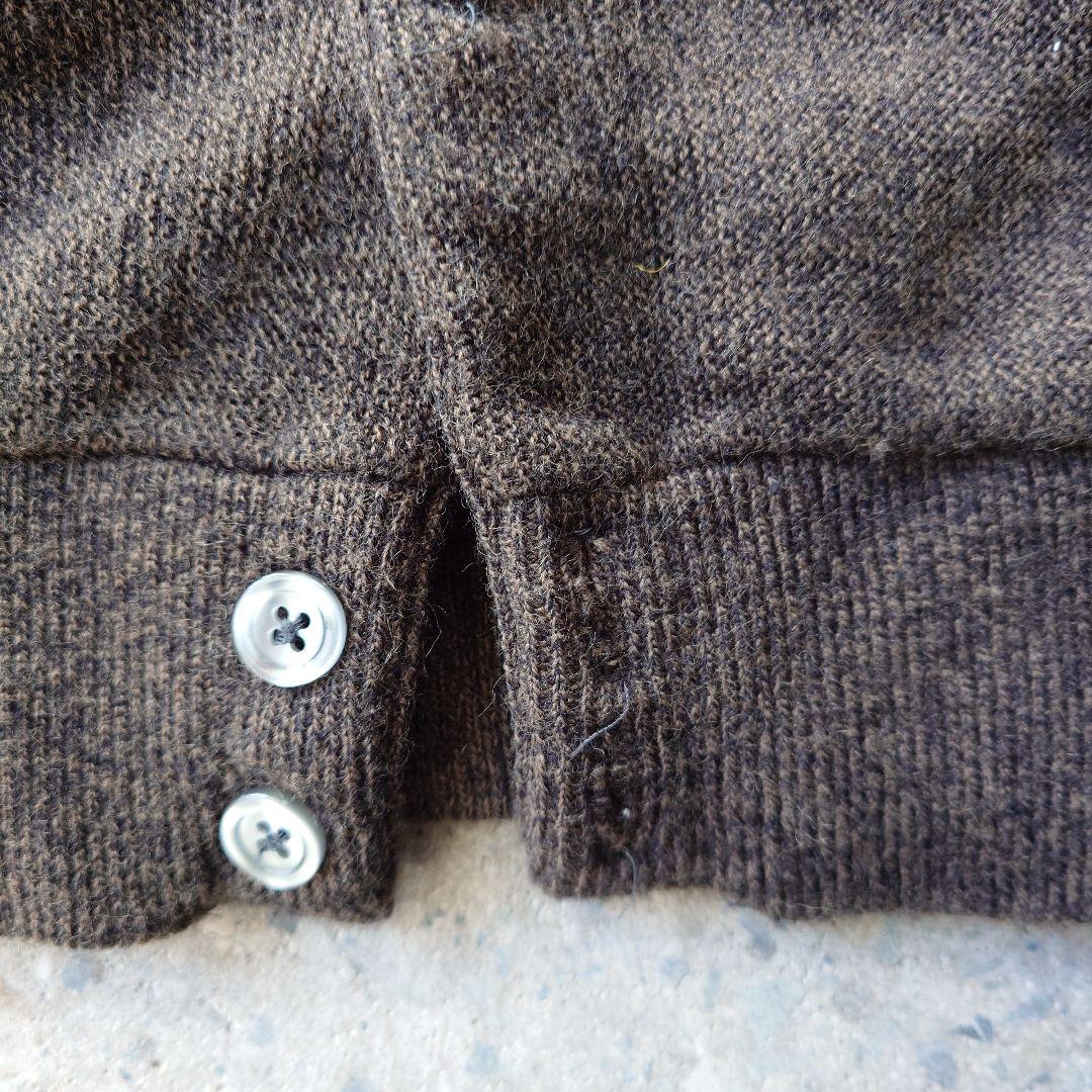 CARMEL acrylic wool cardigan XL made in USA