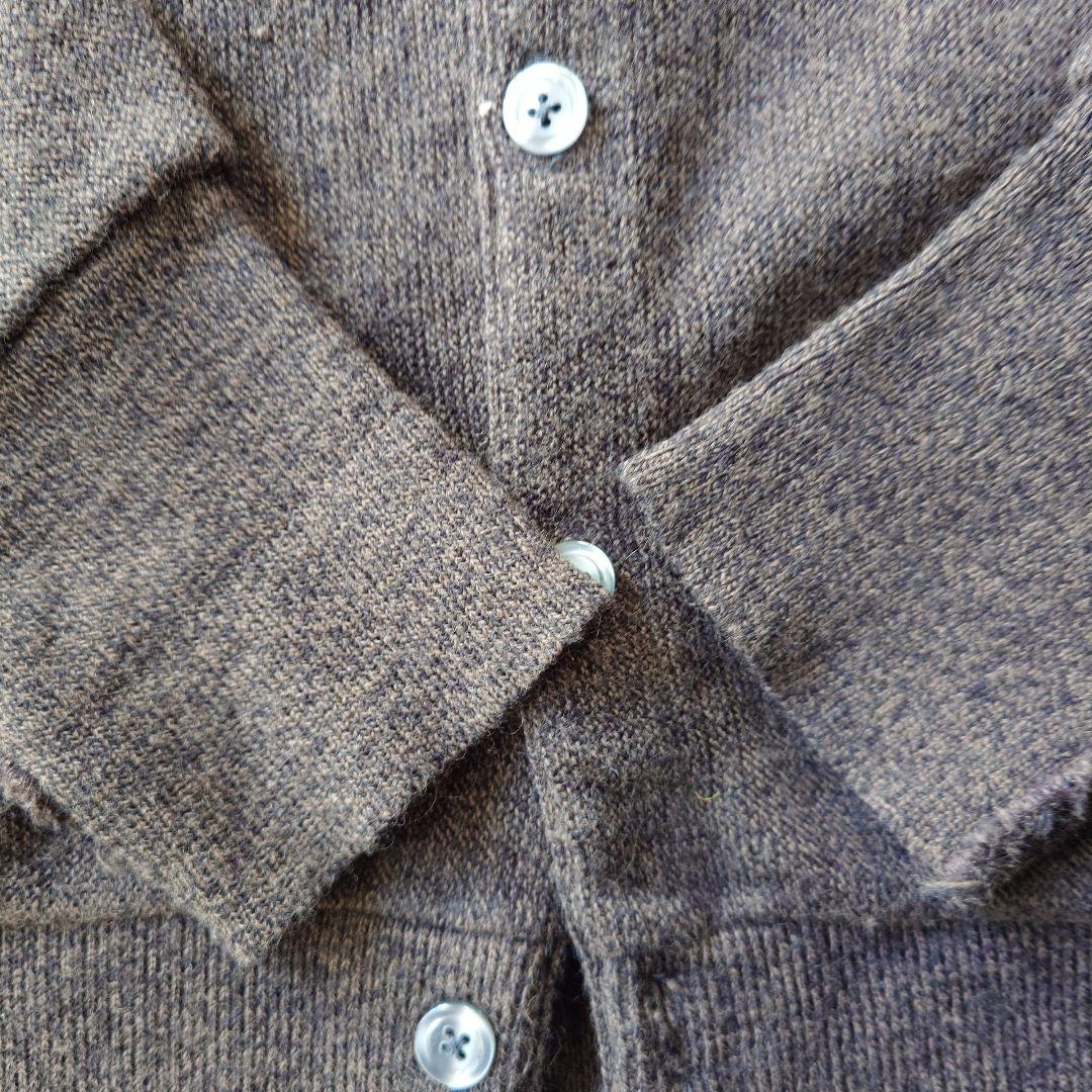 CARMEL acrylic wool cardigan XL made in USA