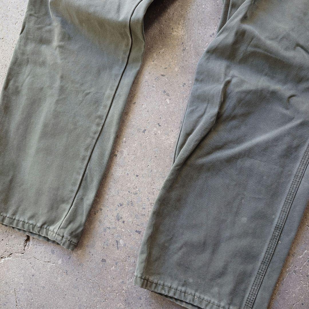 dickies work pantsディッキーズ　海外使用　キャンバス　ワークパンツ　ダメージ　ボロ　W34