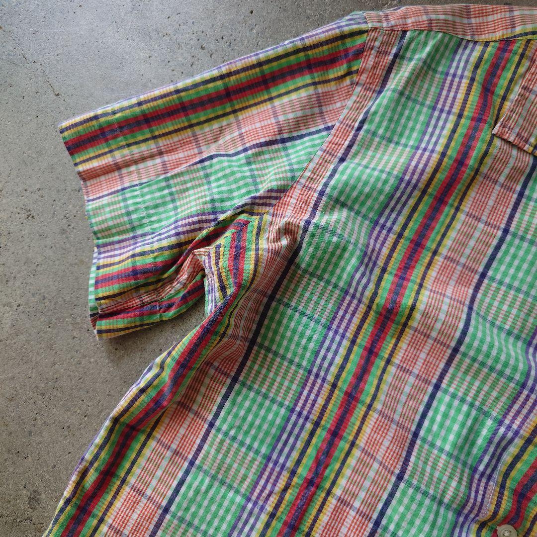 90s POLORALPHALUREN Andy camp open collar shirts M