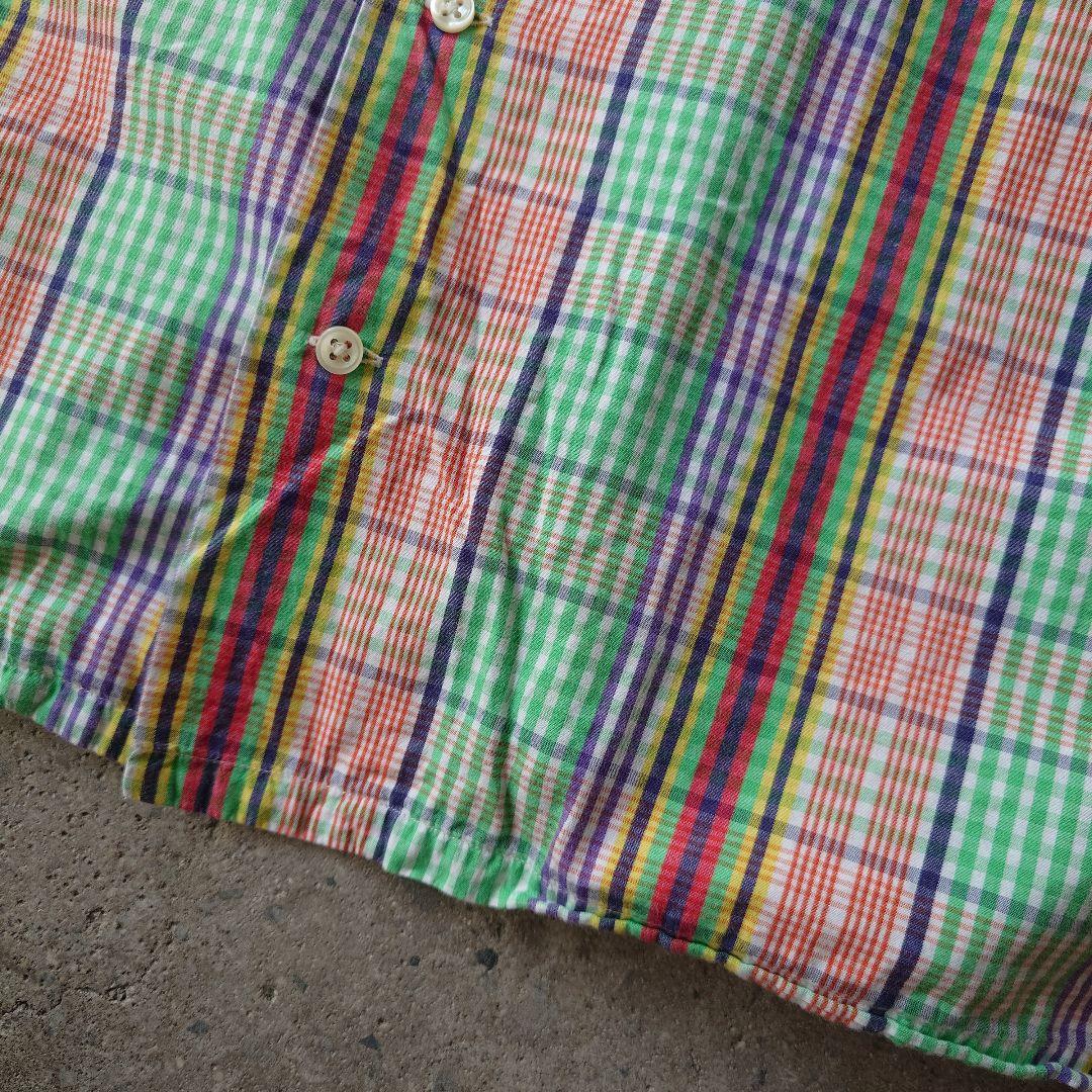 90s POLORALPHALUREN Andy camp open collar shirts M