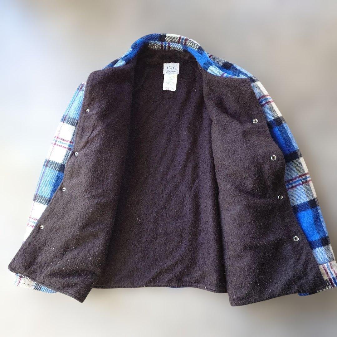 C&L CANADA check boa jacket XL