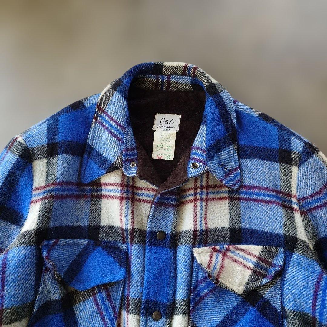 C&L CANADA check boa jacket XL