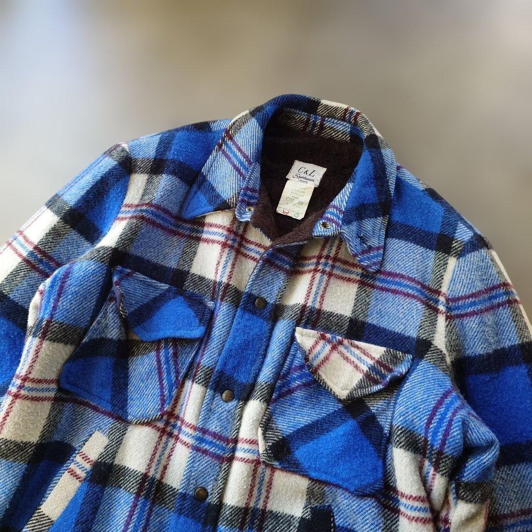 C&L CANADA check boa jacket XL