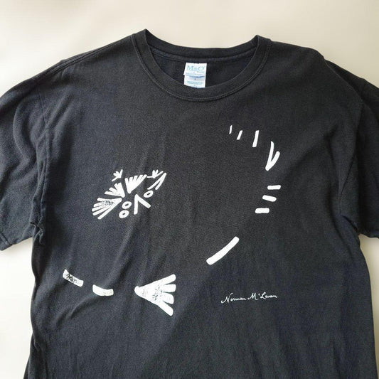 Norman Mclaren  anime tee L