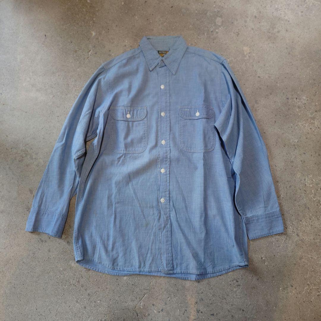 80s old chambray shirts ELY