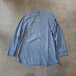 画像をギャラリービューアに読み込む, 80s old chambray shirts ELY
