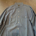 画像をギャラリービューアに読み込む, 80s old chambray shirts ELY
